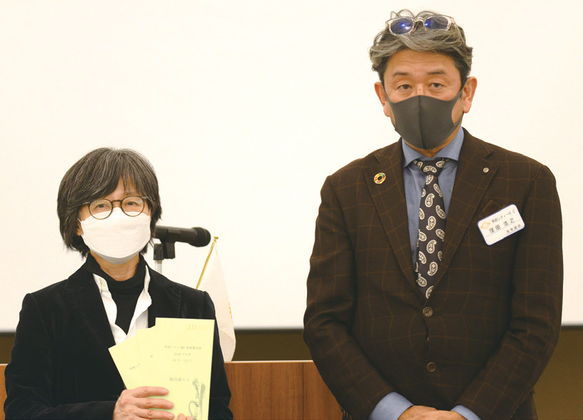 奨学生の挨拶