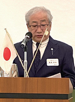 会長挨拶、藤巻年度 第2回 ゴルフコンペ開催